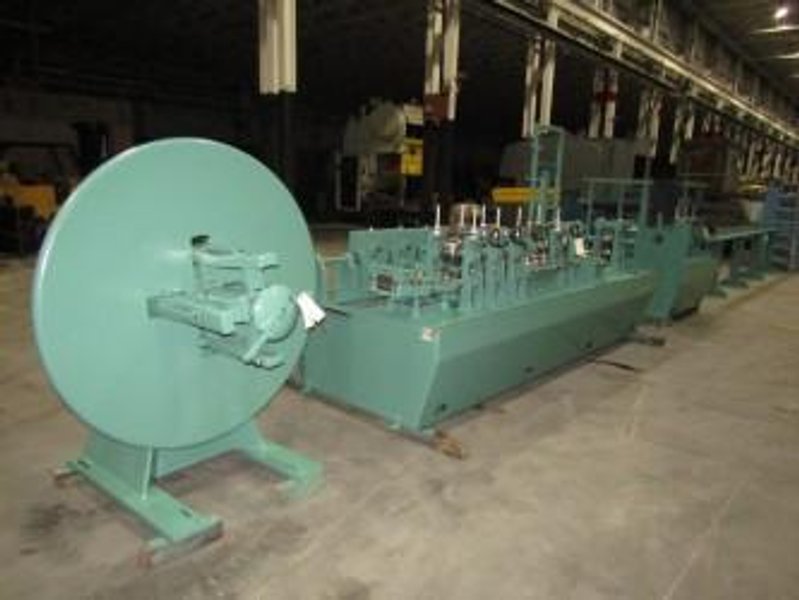 TUREK &amp; HELLER 2-1/2&quot; X 0.120&quot; STAINLESS STEEL TUBE MILL, TIG TYPE