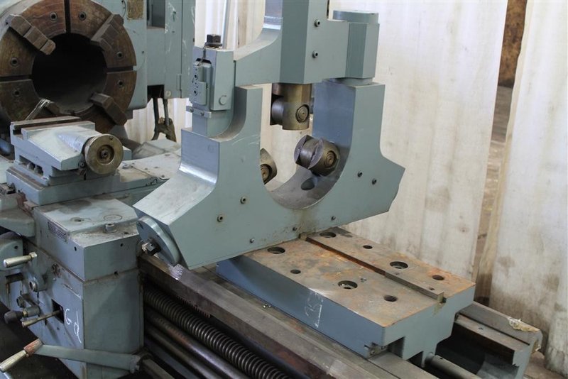 28" X 96" &amp; 240" LODGE &amp; SHIPLEY HOLLOW SPINDLE ENGINE LATHE: #61474