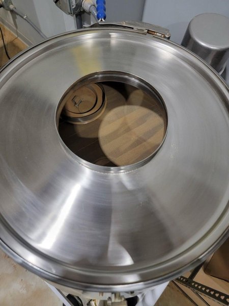 Russell Finex Compact 600 Food-Safe Vibrating Magnetic Sieve, Single Deck, 550mm Diameter, 2020