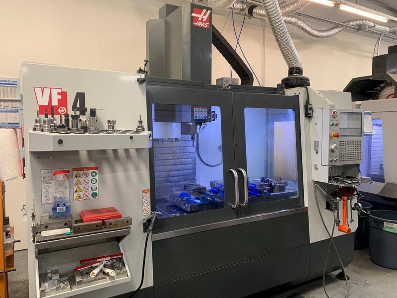 2018 HAAS VF-4 Vertical Machining Center