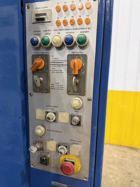 16 TON LAUFFER MODEL #RPL16 HYDRAULIC PRESS: YOBRO #24687