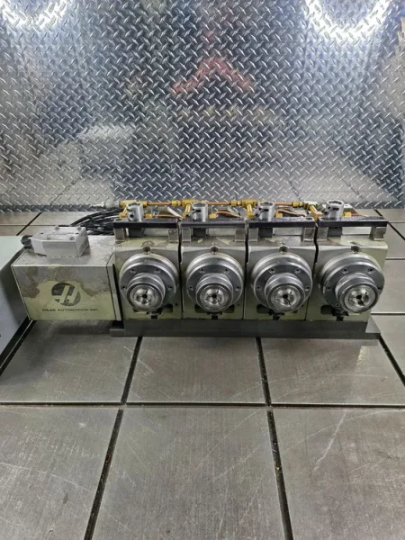 HAAS SHA5C4HD CNC Indexer Single-Axis Rotary Unit 4-Head 5C USA #8122
