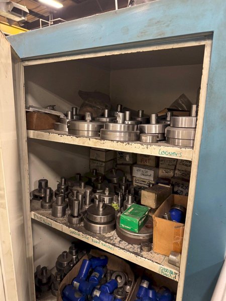 30 Ton W.A. Whitney Single End Punch Model 630, Tooling