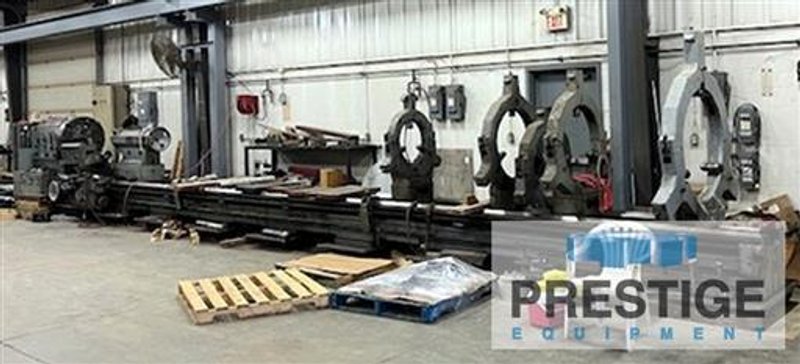 54" x 393" Poreba TR-135/10M Heavy Duty Manual Lathe
