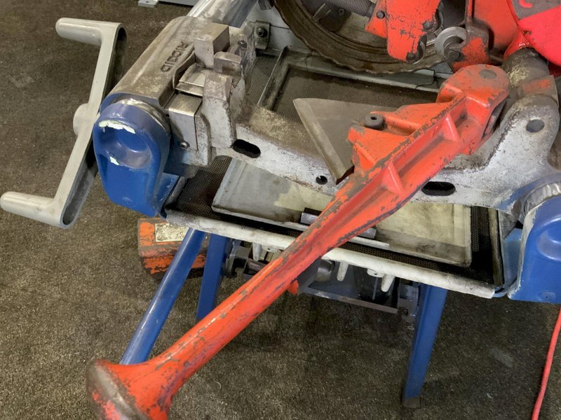 4" RIDGID MODEL #1224 PIPE THREADER: STOCK #80930