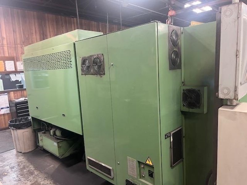 Mori Seiki SL-35A CNC Lathe, 1988 – Tailstock, Chip Conveyor