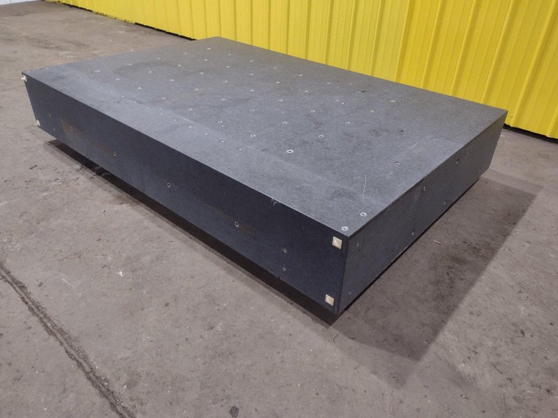 83.5&quot; x 55&quot; x 12.5&quot; BLACK PRECISION GRANITE LAYOUT TABLE SURFACE PLATE: STOCK 19367