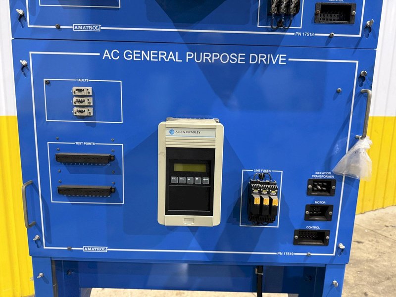 AMATROL MODEL #85-MT10 ELECTRONIC DRIVES SYSTEM TRAINING &amp; TESTING STAND: YOBRO #24915