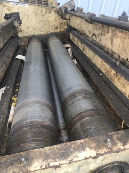 40" WIDE X .190" ROWE MODEL #C9-40 POWERED 5 ROLL COIL STRAIGHTENER: STOCK #13909