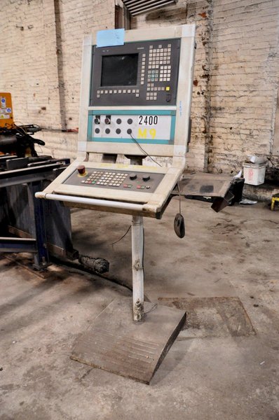 USED OCEAN AVENGER SINGLE SPINDLE CNC BEAM DRILL LINE WITH 40&#039; OF CONVEYOR, Stock# 11144, Year: 2006