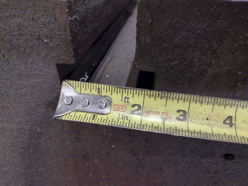 12&#039; X 4&#039; X 14&quot; T-SLOTTED FLOOR PLATE: STOCK #23500