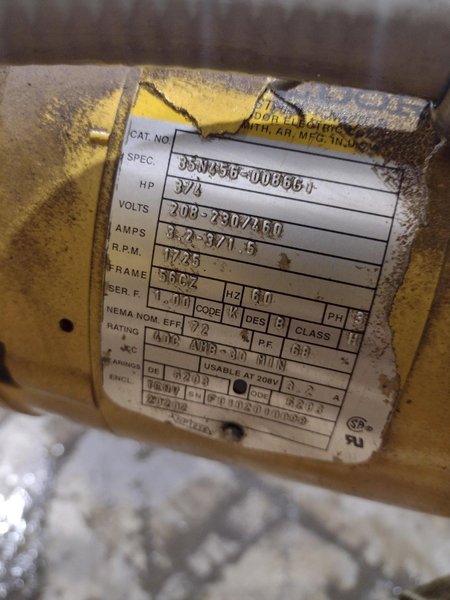 7.5 TON DESHAZO SINGLE GIRDER TOP RUNNING BRIDGE CRANE WITH STREET HOIST: YOBRO 24991