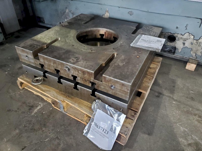 38&quot; X 38&quot; T-SLOTTED BOLSTER PLATE. STOCK # 0637223