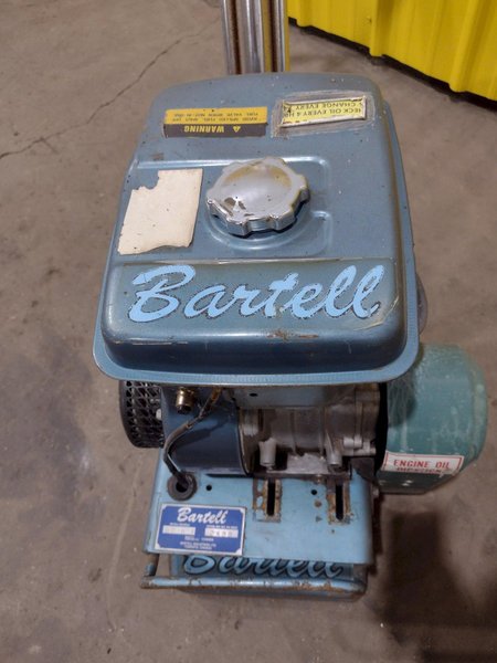 12&quot; BARTWELL MODEL #SP8G GAS ENGINE FLOOR SCARIFIER: STOCK #16196
