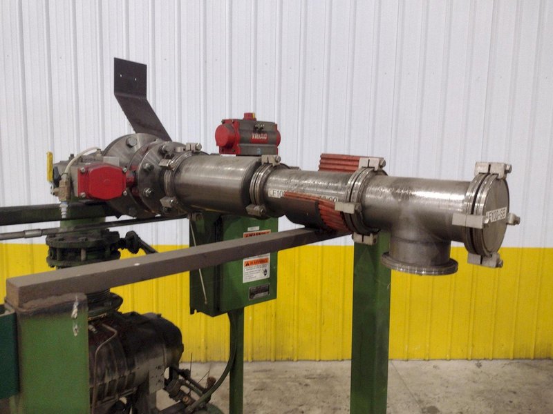 KINNEY HIGH VACUUM PUMP WITH MOTOR: YOBRO #24413