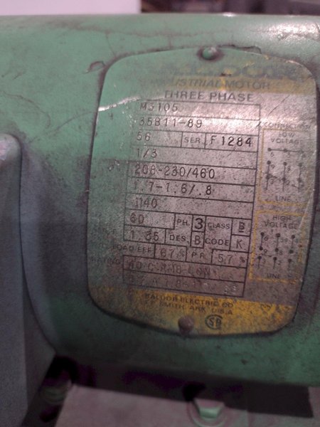 8&#039; X 1/4&quot; WYSONG MODEL #825 MECHANICAL POWER SQUARING SHEAR: STOCK #23635