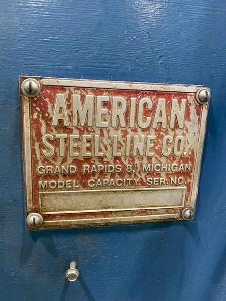 24&quot; AMERICAN STEEL 7 ROLL CORRECTIVE LEVELER STRAIGHTENER: STOCK 16274