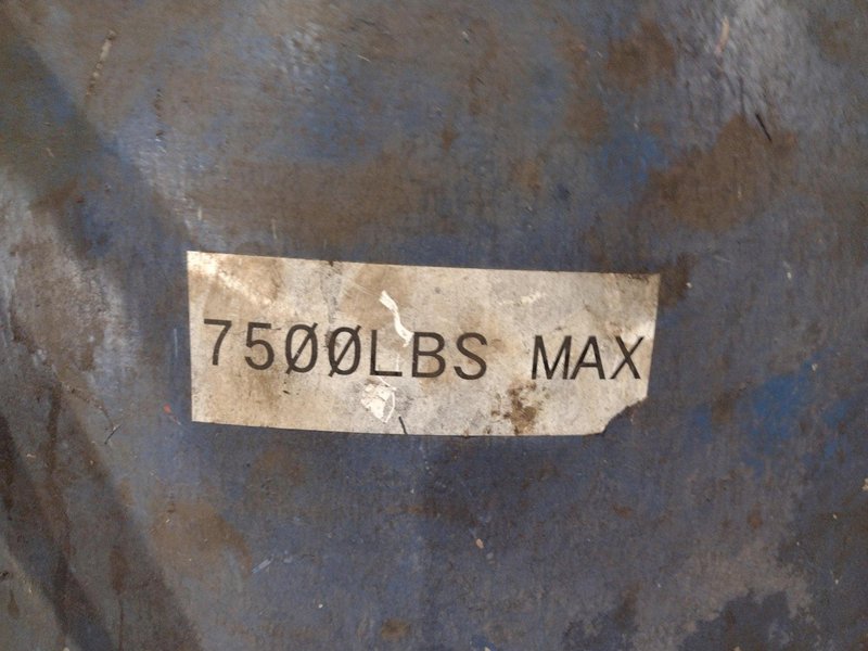 7,500 LBS ASC PULL OFF DOUBLE END REEL: YOBRO #25261