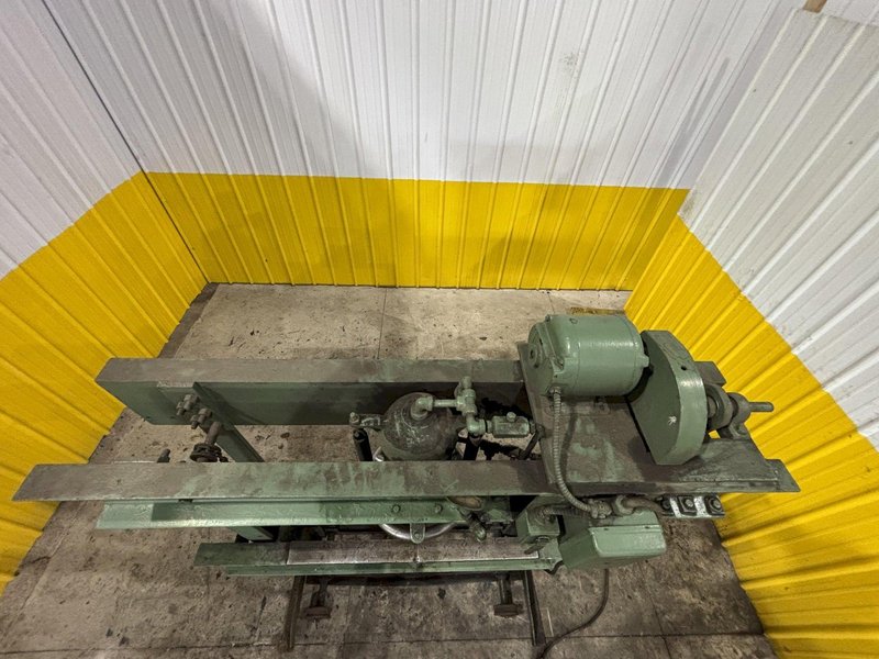 60 TON BRIDGEPORT MANELY H-FRAME HYDRAULIC POWERED SHOP PRESS: STOCK #23116