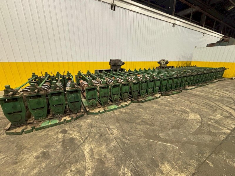 36" HI-RIB (7.2 TYPE) PANEL RAFTED ROLLFORMER LINE;  INCLUDES UNCOILER, ROLLFORMER &amp; FLYING CUTOFF SHEAR: YOBRO #24156