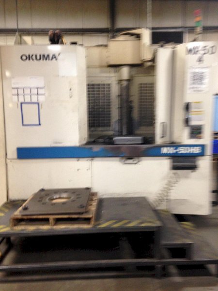 OKUMA MX50HB CNC HORIZONTAL MACHINING CENTER