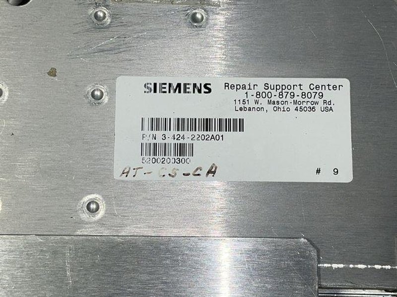Siemens Cincinnati Milacron Lcd Operator Panel Assembly - 3-424-2202a01
