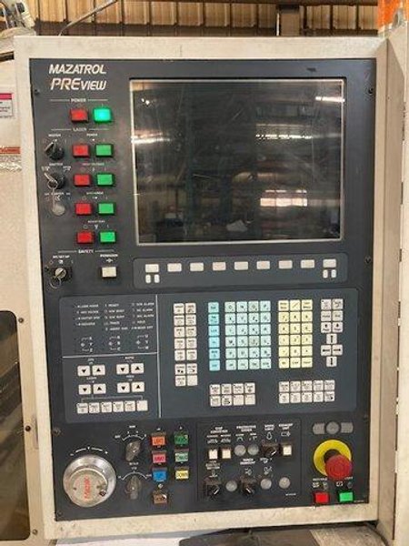1300 Watt Mazak Super Turbo x510 CO2 5’x10′ Laser, 2008