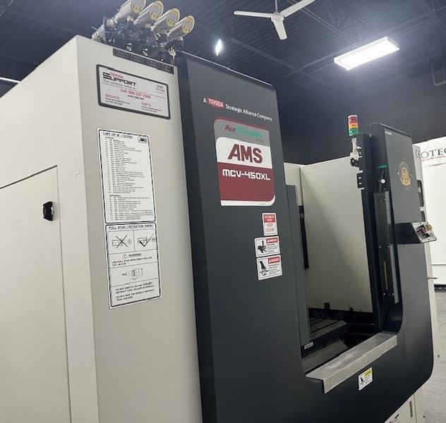 Jtekt Toyoda AMS MCV450XL-RPC VMC, 2021