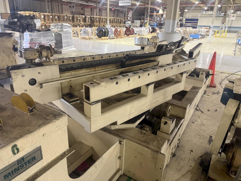 72" x 20,000 LBS MINSTER MODEL #MDT20-72DM DOUBLE DIE INFEED &amp; HANDLING CART: YOBRO #26053