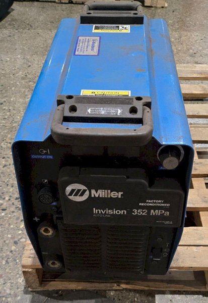 MILLER INVISION 352 MPA MIG WELDER USED