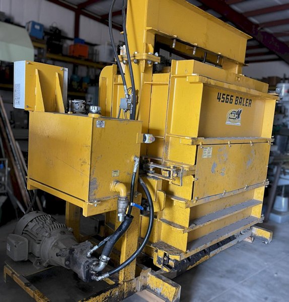 Brehmer Eagle International 4566 Tire Baler High Efficiency Low Horse Power Engines