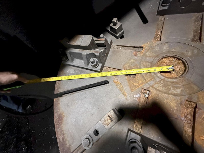 KING VERTICAL TURRET LATHE. STOCK # 0546326