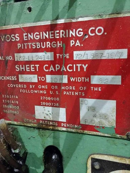 62" x 0.108" VOSS PERCISION LEVELER #3333