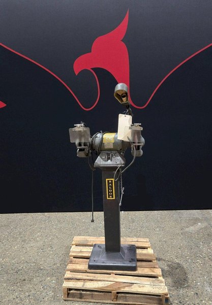 BALDOR 7307 PEDESTAL GRINDER 115/230V 1/2HP 3600 RPM USED