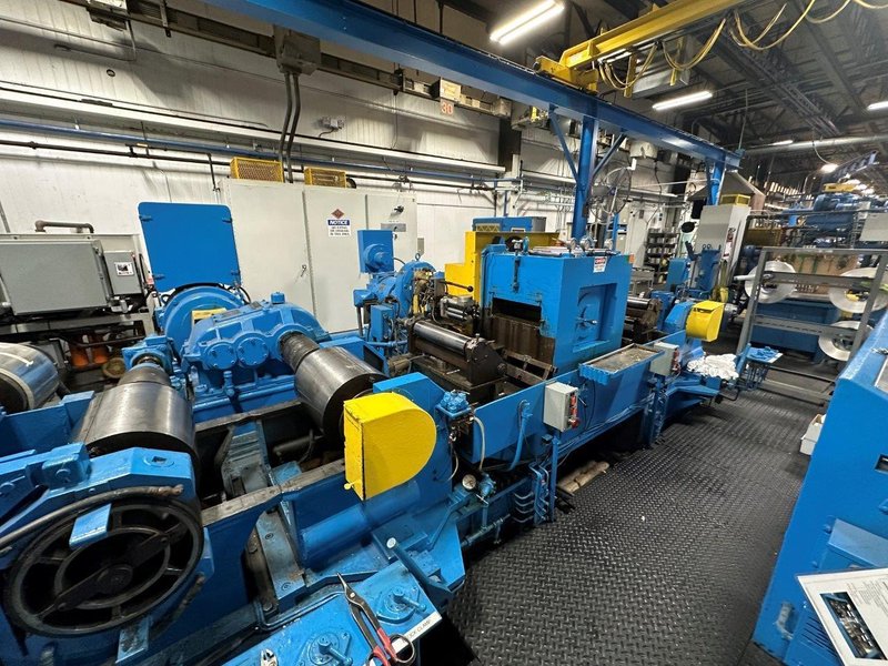 15&quot; ZR16-15 WATERBURY FARREL SENDZIMIR 12 HIGH REVERSING ROLLING MILL Stock # 14279