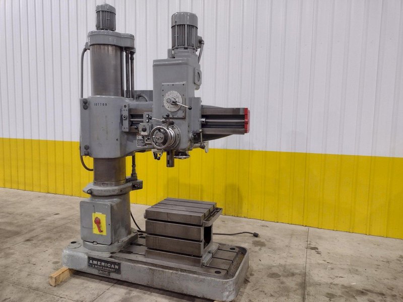 AMERICAN HMT MODEL #RD61 RADIAL ARM DRILL: STOCK #22387