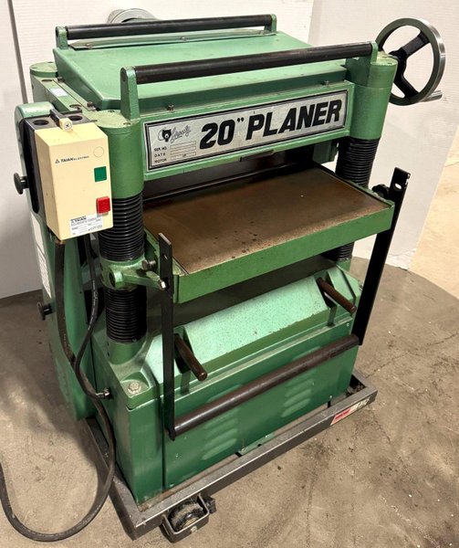 20&quot; Grizzly Wood Planer, 8&quot; Thickness, 3 HP, 1 Phase, Nice