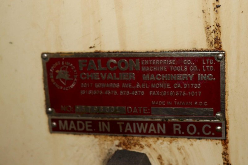 8" X 18" CHEVALIER HORIZONTAL SURFACE GRINDER: STOCK #72144