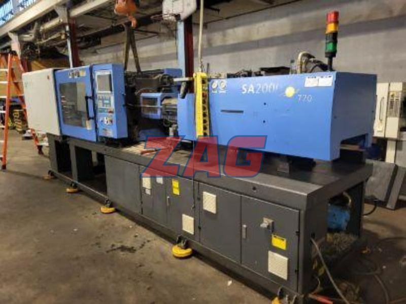 Haitian Used Saturn 2000-700 Injection Molding Machine, 225 US ton, 16 oz.
