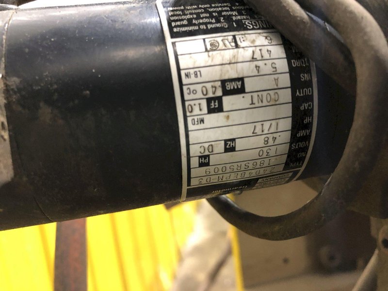 10&quot; x .080&quot; COIL JOINING TECH SHEAR BUTT END WELDER WITH MILLER ECONO TWIN HF WELDER: STOCK #19064
