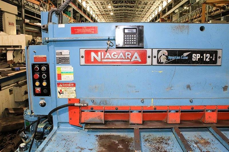 1/4" x 12 ft. Niagara Hydraulic Shear Model SP-12-1/4