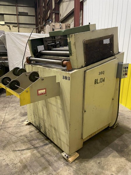 36&quot; x 18 GA AMERICAN STEEL LINE 7-ROLL COIL STOCK STRAIGHTENER: STOCK #13595