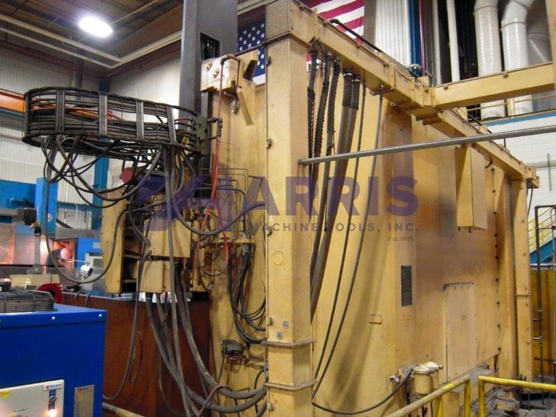 124&quot; Bullard Dyn-au-tape 2 Axis CNC Vertical Boring Mill with Fanuc 15TT Control