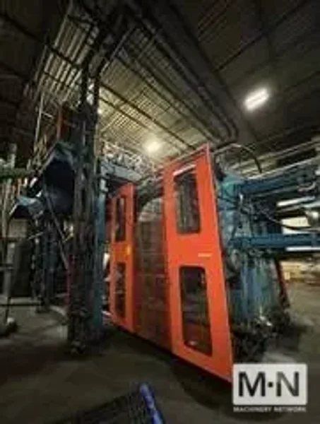 20 LB DUAL HEAD STERLING ACCUMULATOR HEAD BLOW MOLDING MACHINE MFG 1998