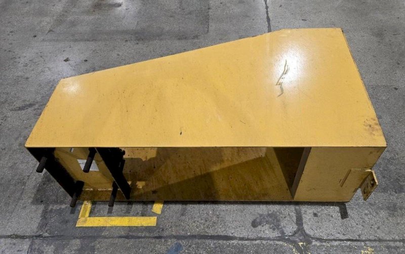 2 TON CONTRX INDUSTRIES MODEL #A41216 FREE STANDING JIB CRANE: YOBRO #23871