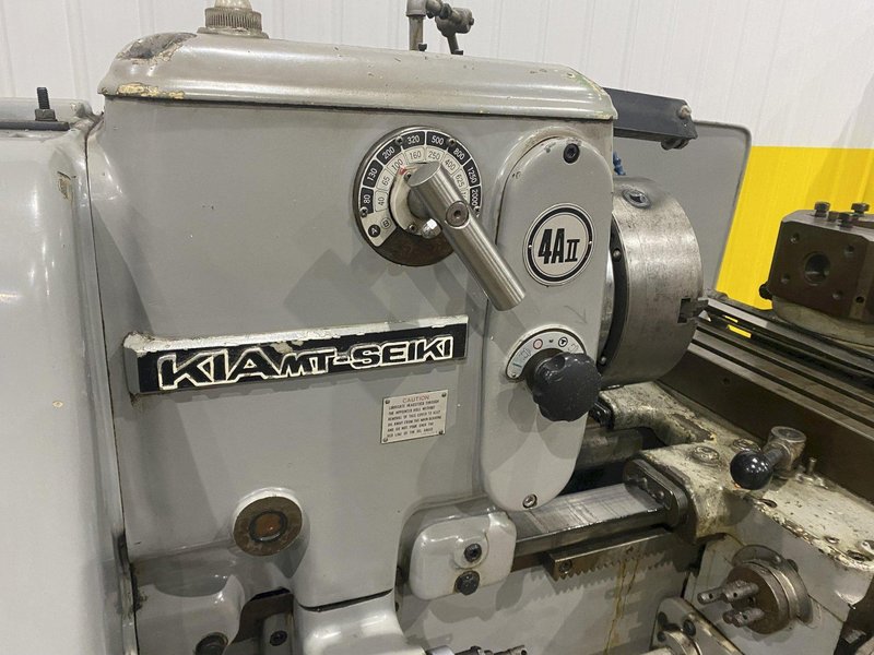 KIA SEIKI  MODEL #4A-II TURRET LATHE: STOCK #19925