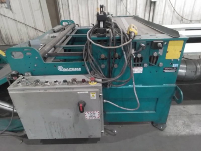 60″ x 14 Gauge Iowa Precision/Mestek Plasma Coil Feed, 2018