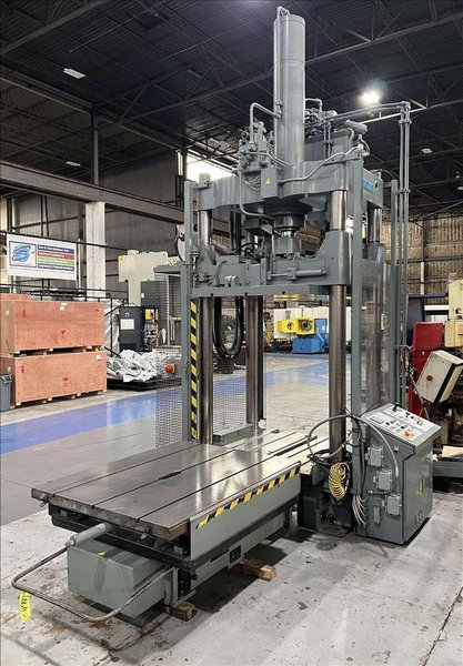56 TON REIS MODEL TUS125-OK-50 HYDRAULIC SPOTTING AND TRYOUT PRESS