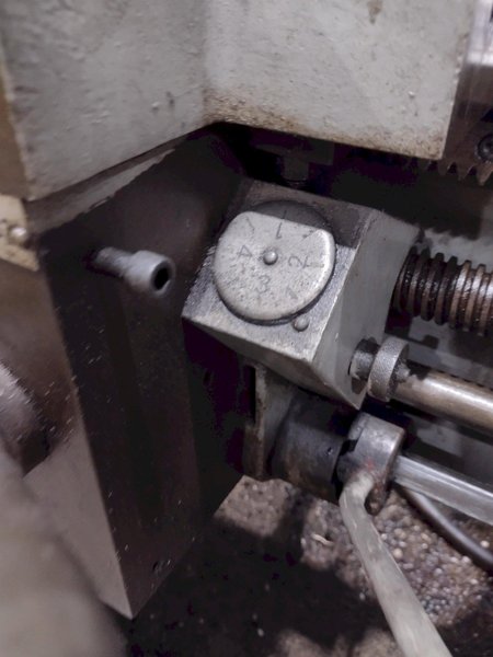 15&quot; X 50&quot; CLAUSING COLCHESTER MODEL #15 ENGINE LATHE, 2-3/16&quot; HOLE: STOCK #19155