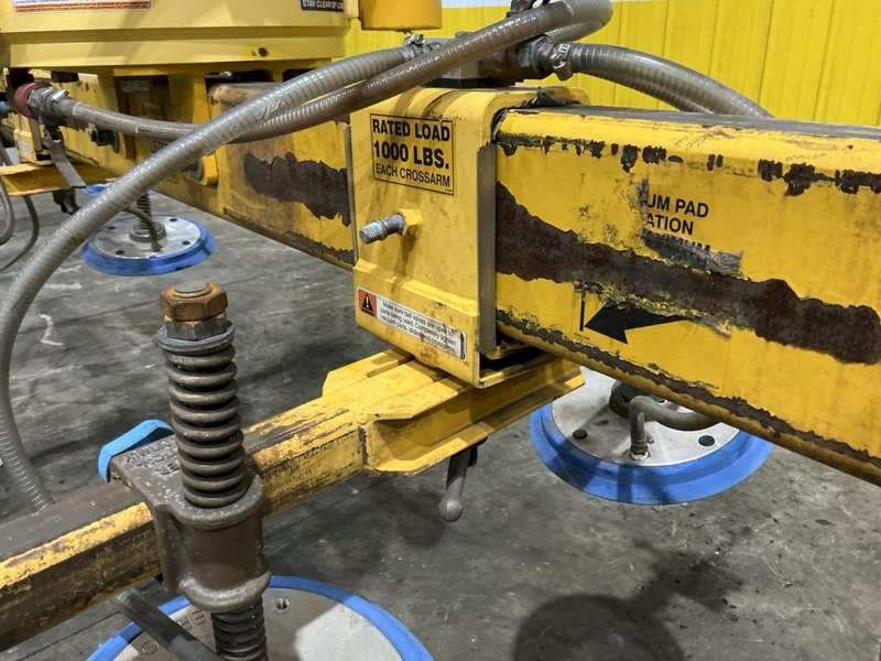 4000 LBS X 16' ANVER MODEL #M250M-L VACUUM SHEET LIFTER 2014 :  YOBRO #26248